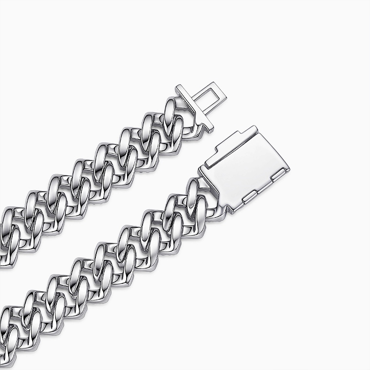 Men's Hip-Hop Necklace | 925 Silver Moissanite/Zircon- Shining Star Men's Hip-Hop Necklace | 925 Silver Moissanite/Zircon- Shining Star