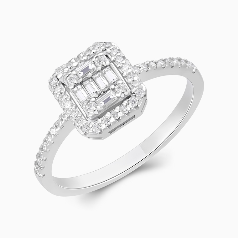 Shining Star Jewelry 925 Silver Zircon Elegant Wedding Jewelry Set For Women