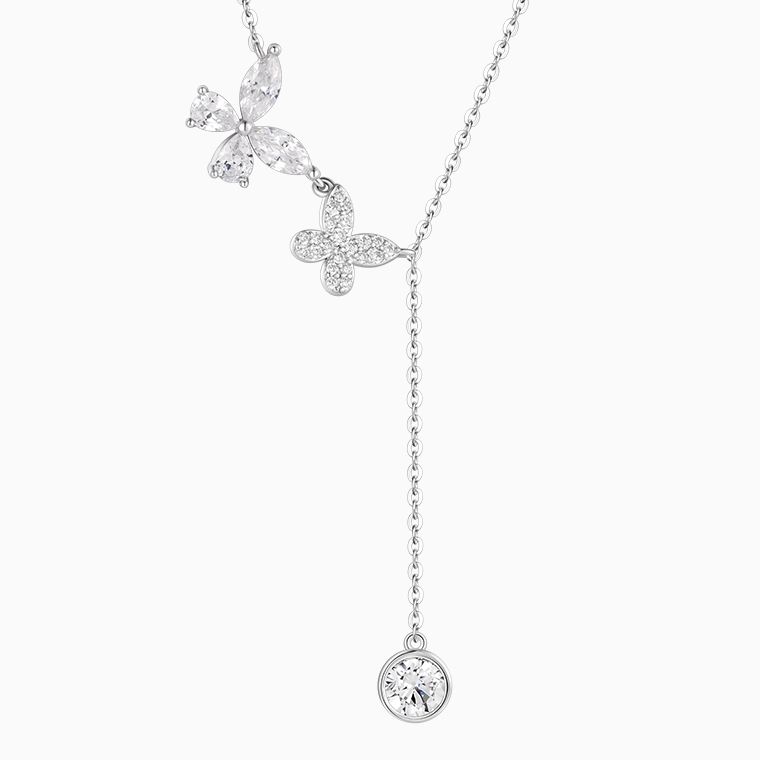925 sterling silver Moissanite women's necklace| Moissanite hip hop jewelry manufacturer