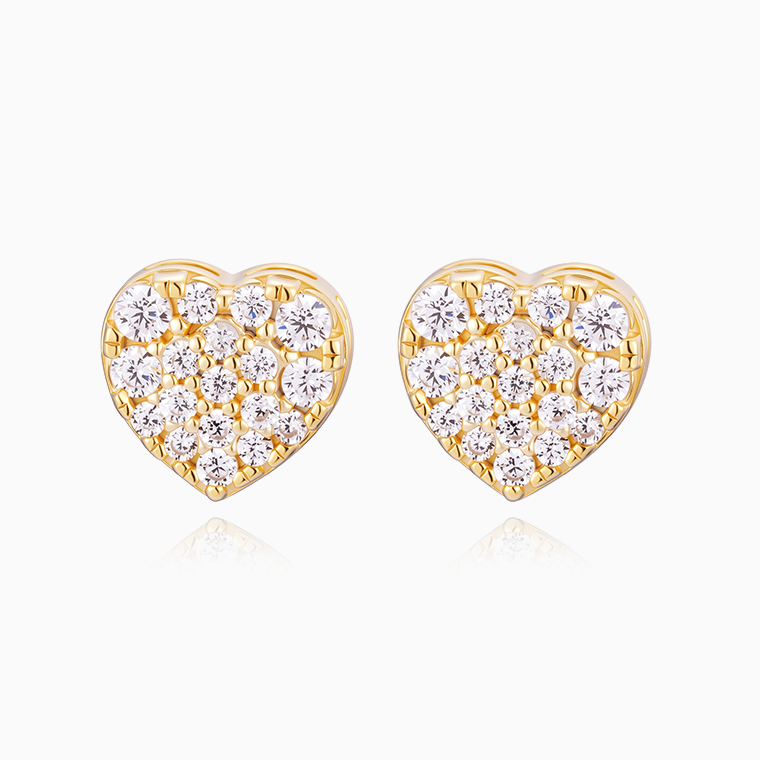 Men's Hip-Hop Stud Earrings | 925 Silver Moissanite/Zircon- Shining Star