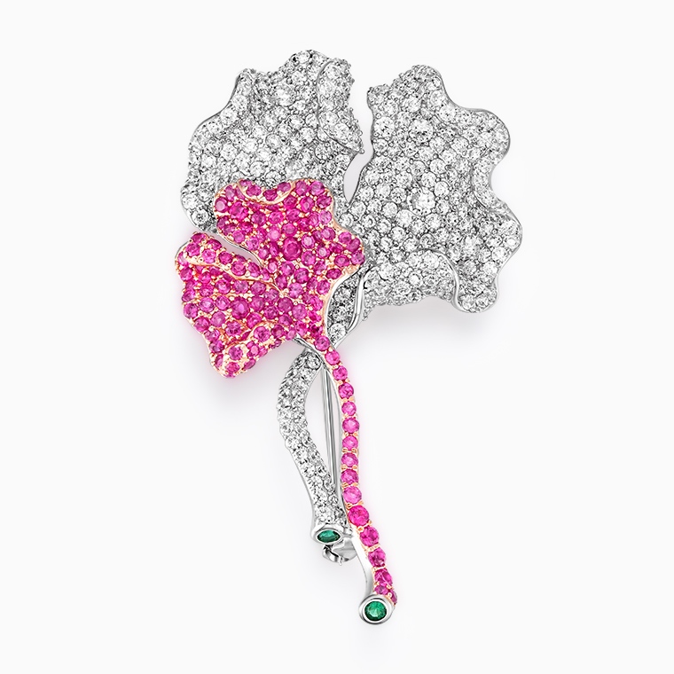 Custom 925 Sterling Silver Brooch for Women