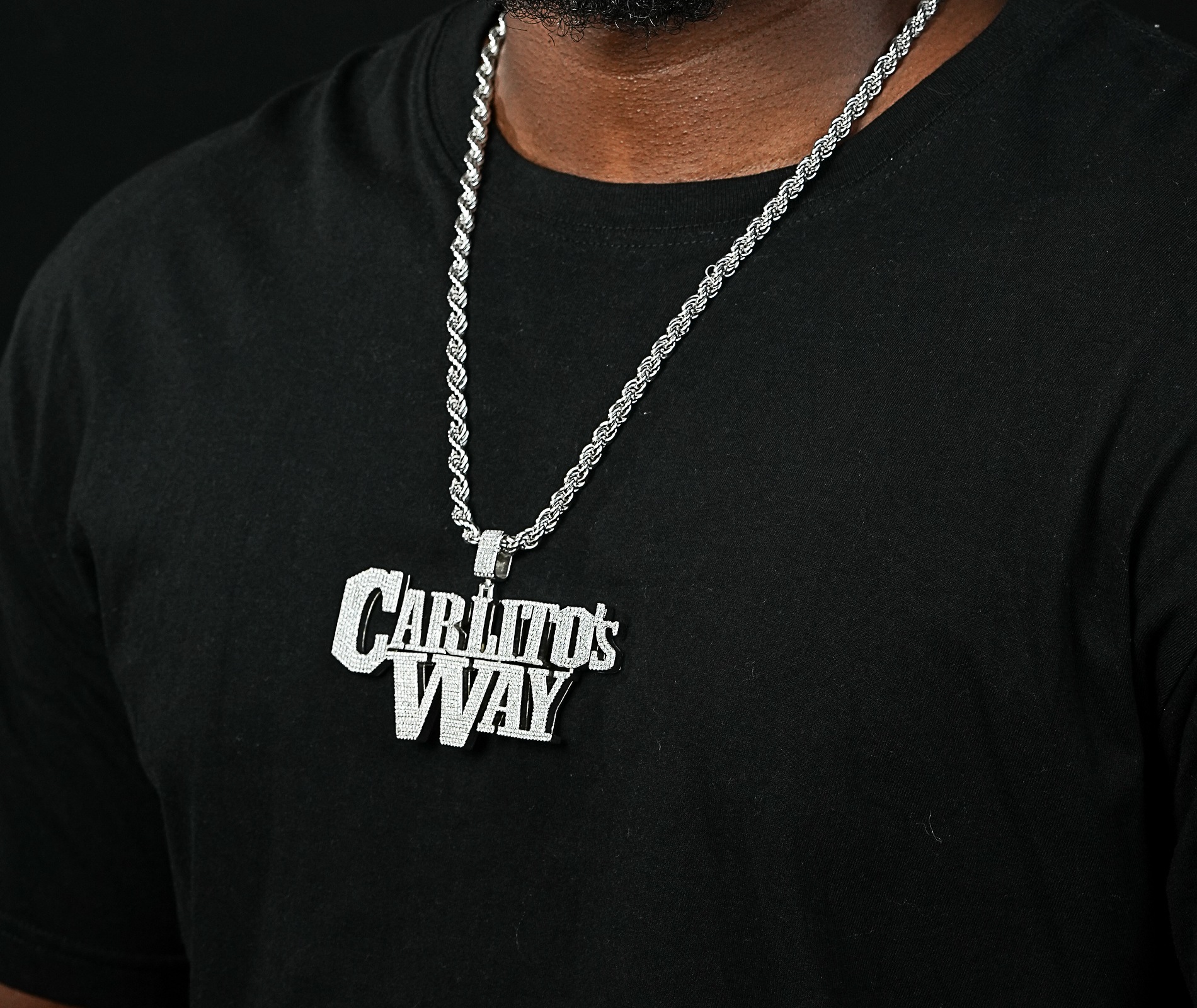 Shining Star Jewelry Custom Big Size 925 Silver Moissanite Letter Name Pendant Shining Star Jewelry Custom Big Size 925 Silver Moissanite Letter Name Pendant