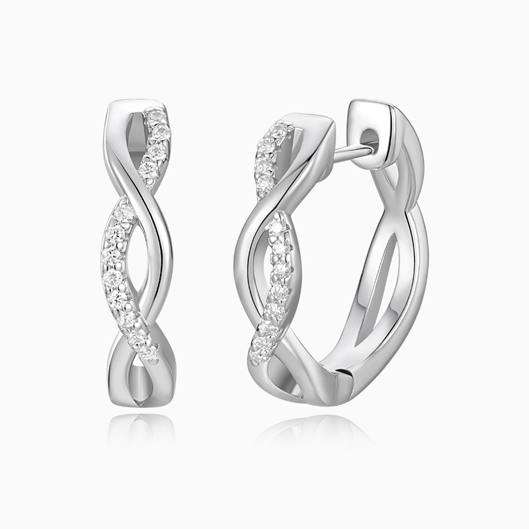 Shining Star Jewelry Elegant Style 925 Silver VVS Moissanite Women's Jewelry Set