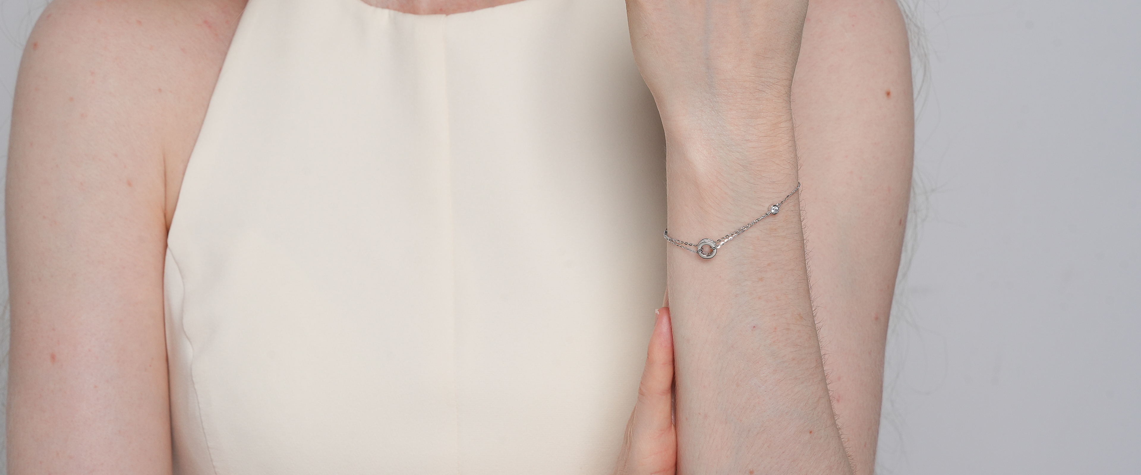 Shining Star Jewelry Women'S AAA CZ 925 Silver Circle Charms Bracelets Shining Star Jewelry Women'S AAA CZ 925 Silver Circle Charms Bracelets