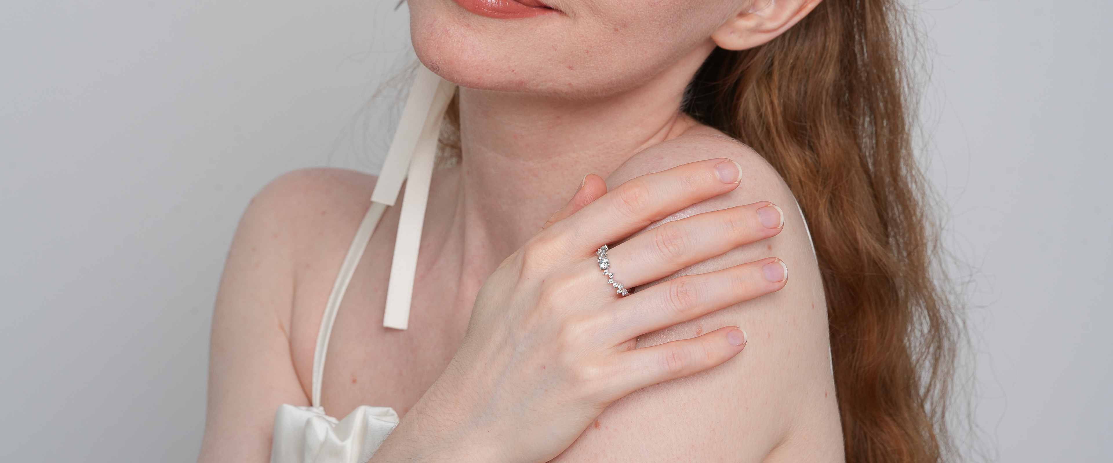 Shining Star Jewelry Holiday Gift Fashion Sterling Silver Diamond Women's Ring