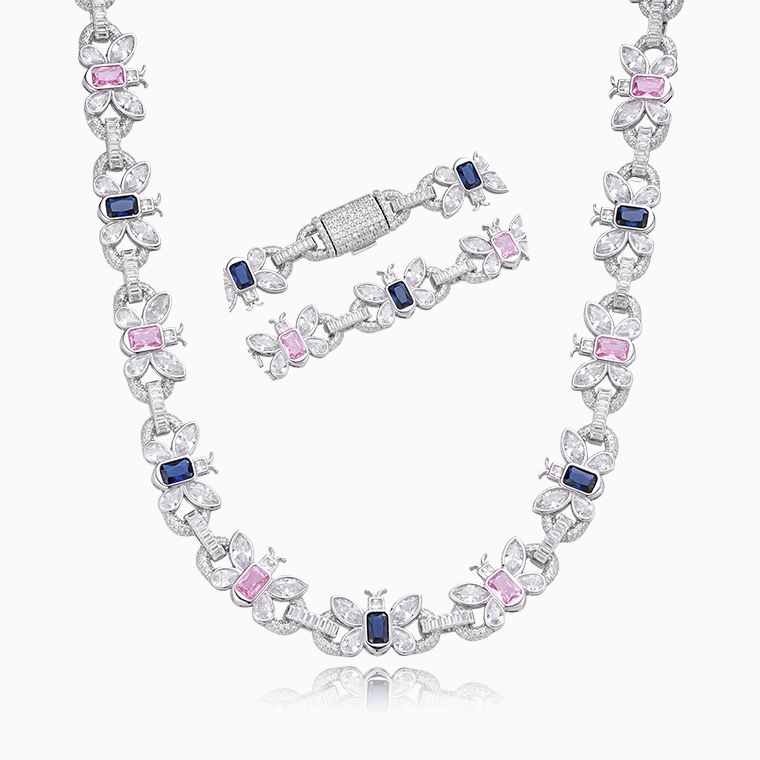 Custom Moissanite & 925 Silver Women&rsquo;s Necklaces