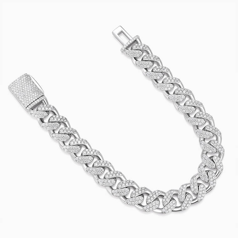 Hip-Hop Men's Bracelet Manufacturer | Iced Out CZ Bracelet
