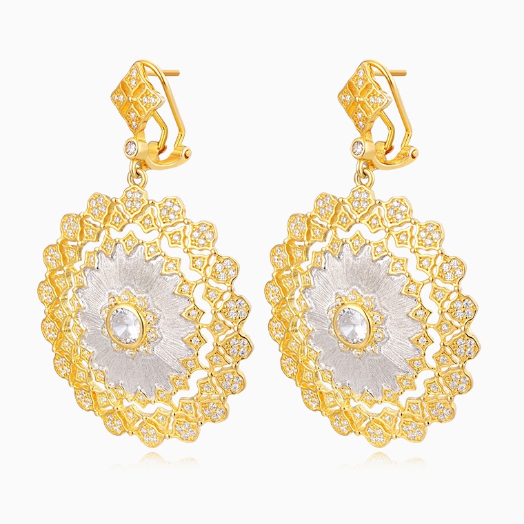 Shining Star Jewelry Luxury Moissanite 925 Sterling Silver Dangle Earrings Women Shining Star Jewelry Luxury Moissanite 925 Sterling Silver Dangle Earrings Women