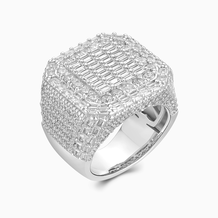 Moissanite men&rsquo;s rings