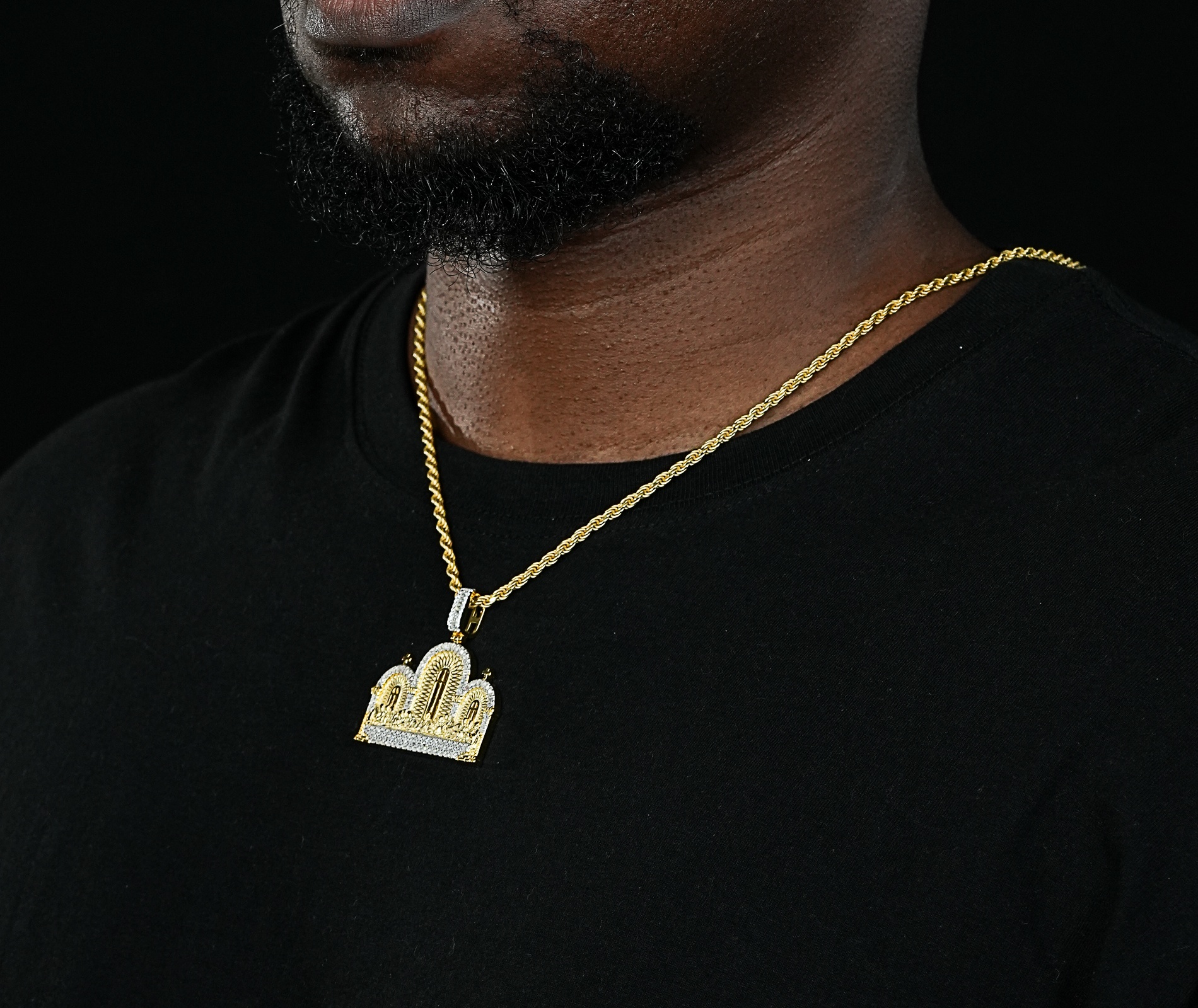 Shining Star Jewelry 5A Cubic Zirconia Last Supper Religion Pendant