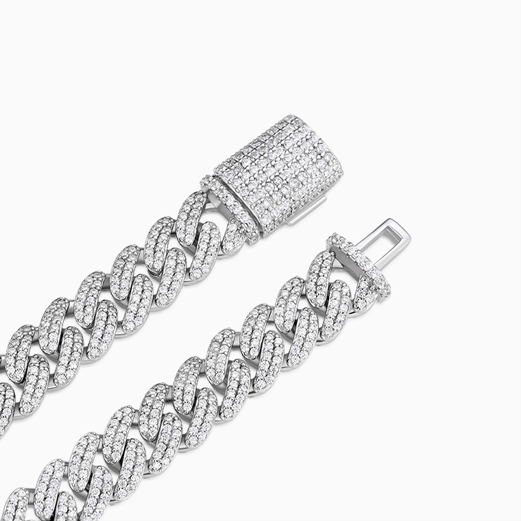 Saint Jude Moissanite Bracelet | Hip-Hop Men's Bracelet Manufacturer Saint Jude Moissanite Bracelet | Hip-Hop Men's Bracelet Manufacturer