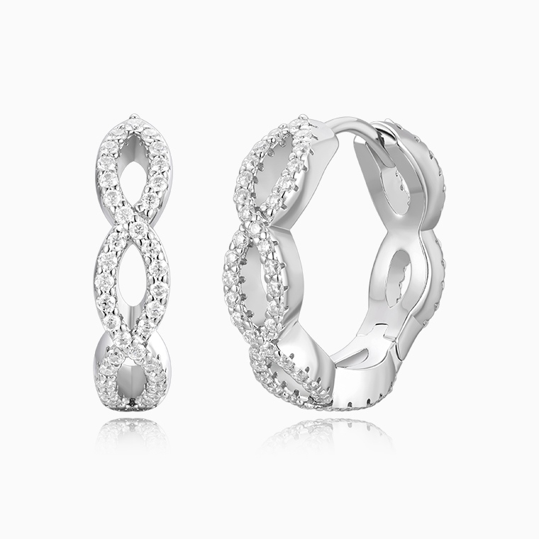 Shining Star Jewelry Zircon Wedding Jewelry Huggies Earrings Ring Jewelry Set