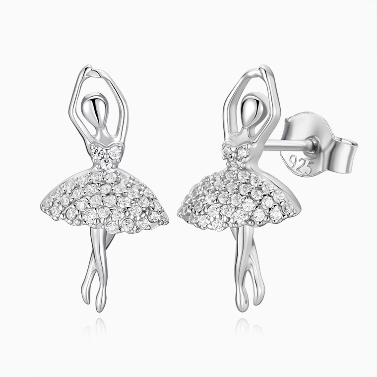 Moissanite Hip-Hop Women&rsquo;s Earrings Wholesale