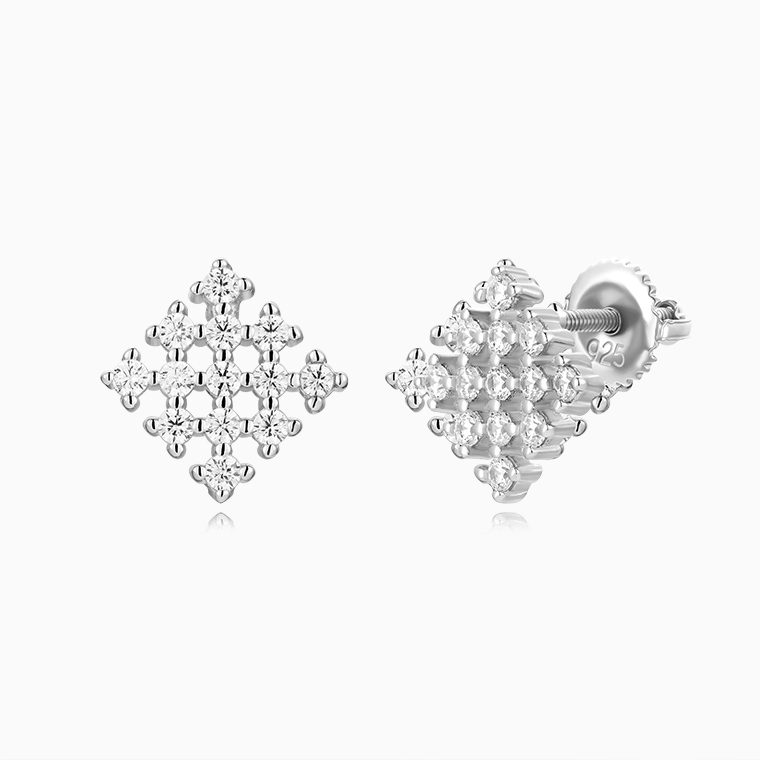 Wholesale Men&rsquo;s Hip Hop Moissanite Earrings