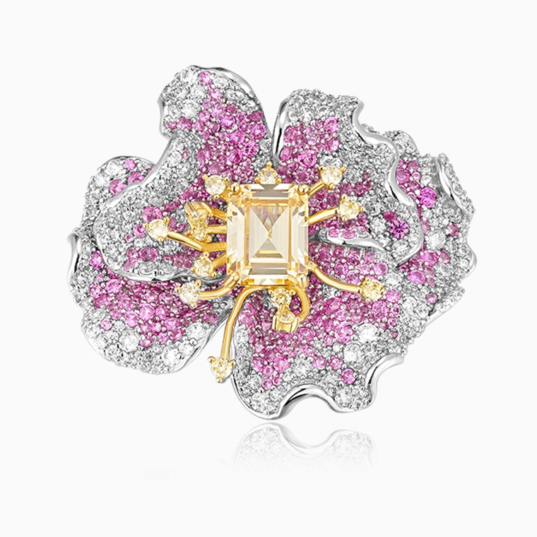 Wholesale Custom 925 Silver Women&rsquo;s Brooch