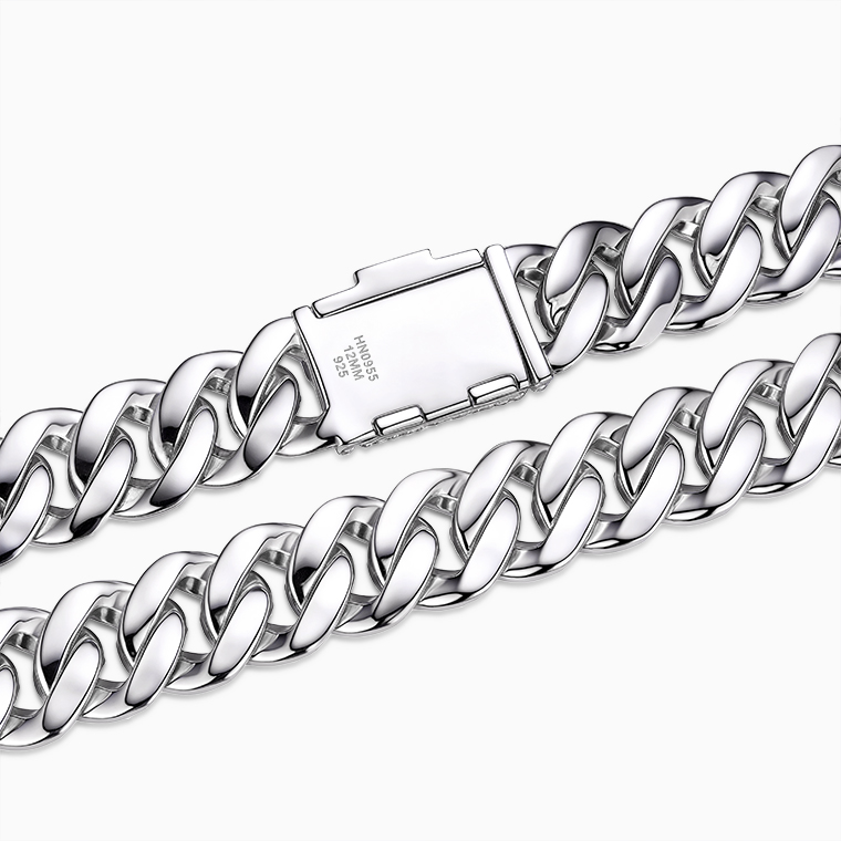 Men's Hip-Hop Necklace | 925 Silver Moissanite/Zircon- Shining Star