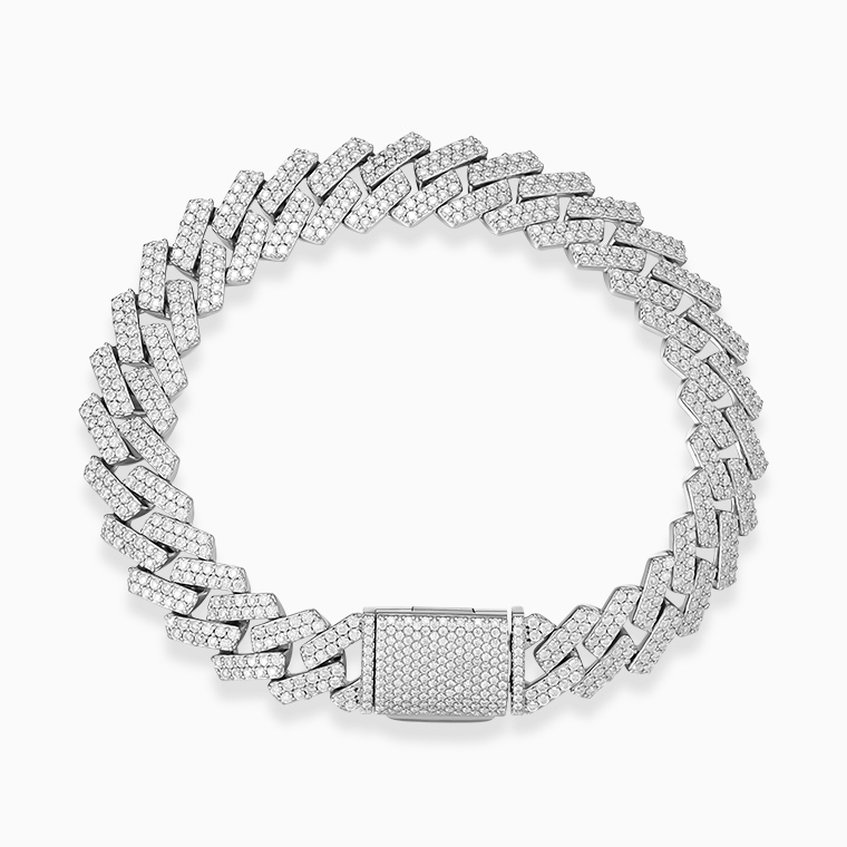 Men&rsquo;s hip hop bracelet, iced out bracelet