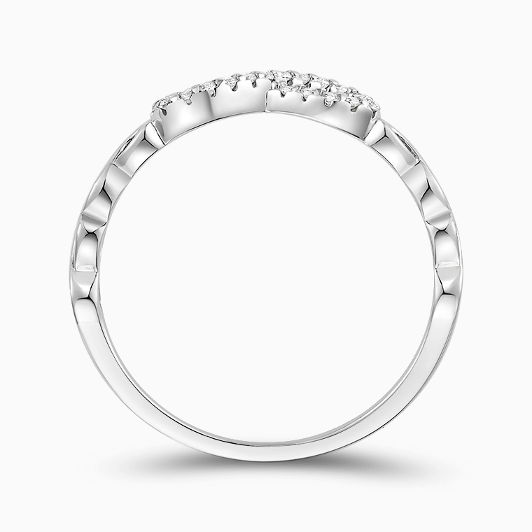 Shining Star Jewelry Fashion Simple Style Diamond Infinity Symbol Women's Ring Shining Star Jewelry Fashion Simple Style Diamond Infinity Symbol Women's Ring