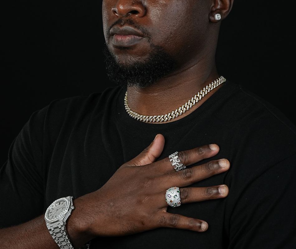 Shining Star Jewelry Solid 14K Gold Plated 10mm Hip Hop Miami Cuban link Chain