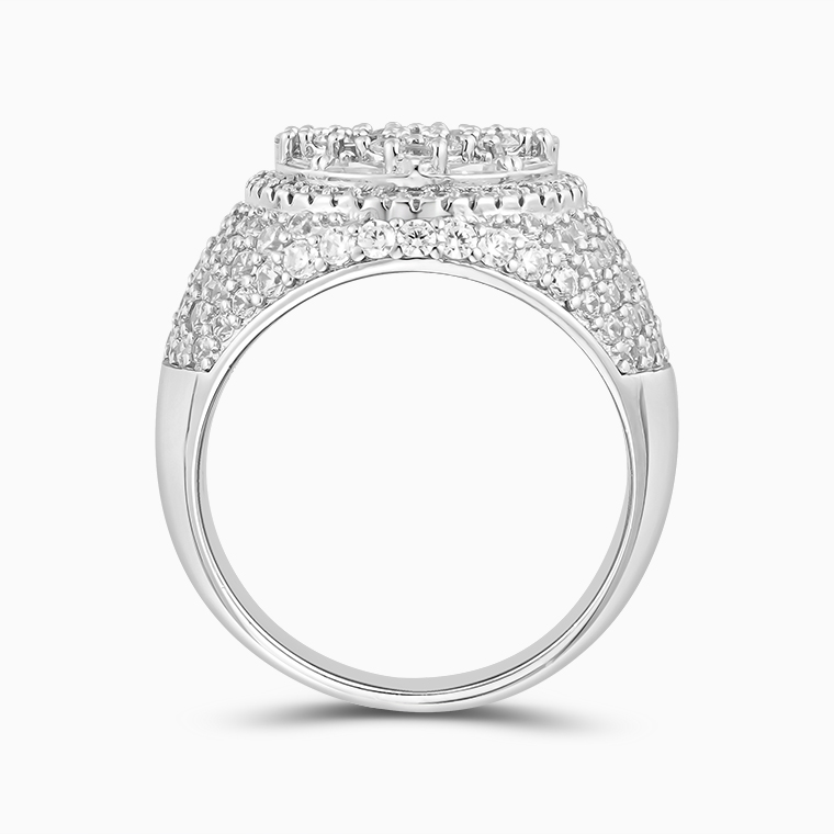 Men&rsquo;s Hip Hop Rings | 925 Silver, Moissanite & CZ | Shining Star Jewelry Official Website