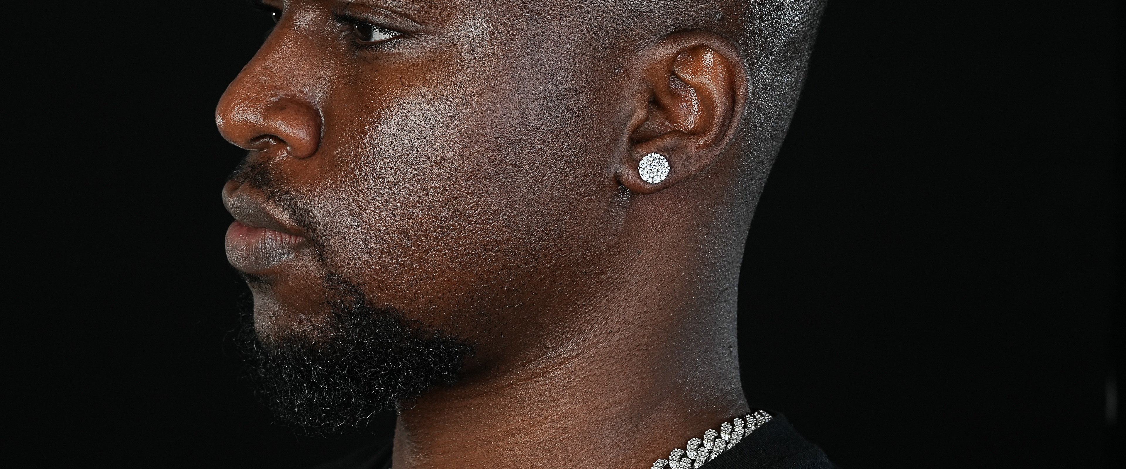 Shining Star Jewelry Fashion Earrings Wholesale Round Moissanite Men Earrings