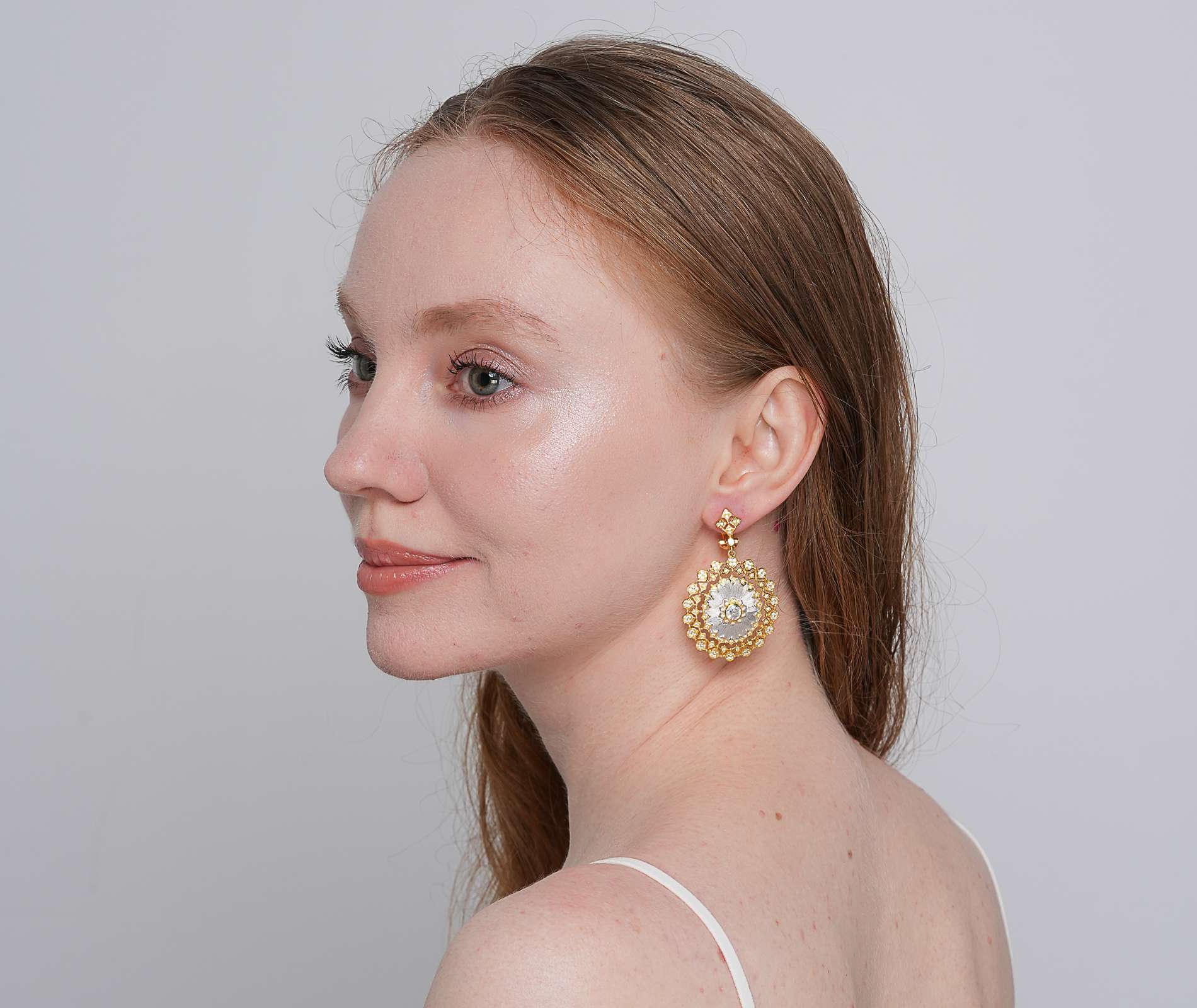 Shining Star Jewelry Luxury Moissanite 925 Sterling Silver Dangle Earrings Women Shining Star Jewelry Luxury Moissanite 925 Sterling Silver Dangle Earrings Women