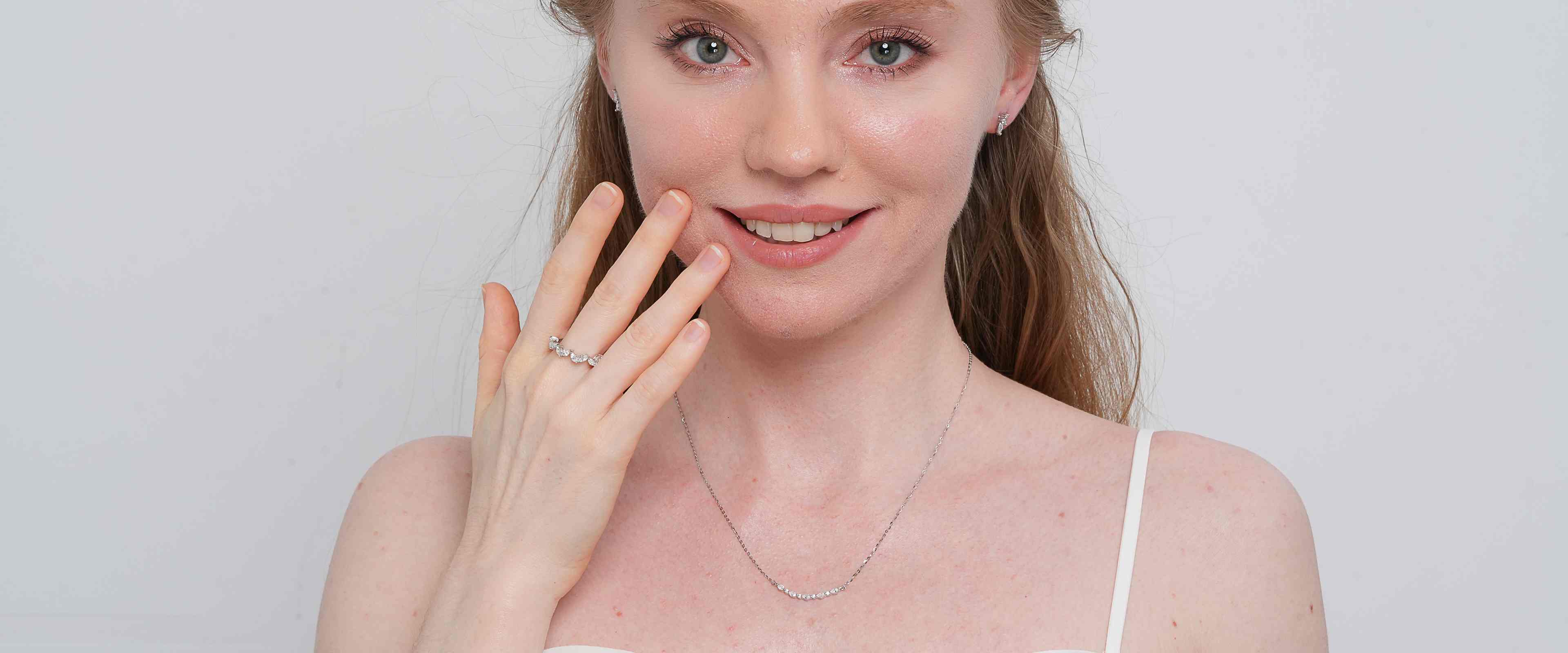 Shining Star Jewelry Luxury 925 Silver Vvs Moissanite Wedding Set For Women