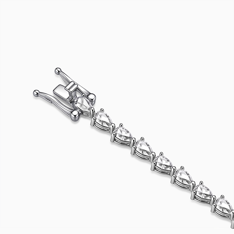 925 sterling silver women's bracelet | Moissanite hip hop jewelry | Cvd hip hop jewelry 925 sterling silver women's bracelet | Moissanite hip hop jewelry | Cvd hip hop jewelry